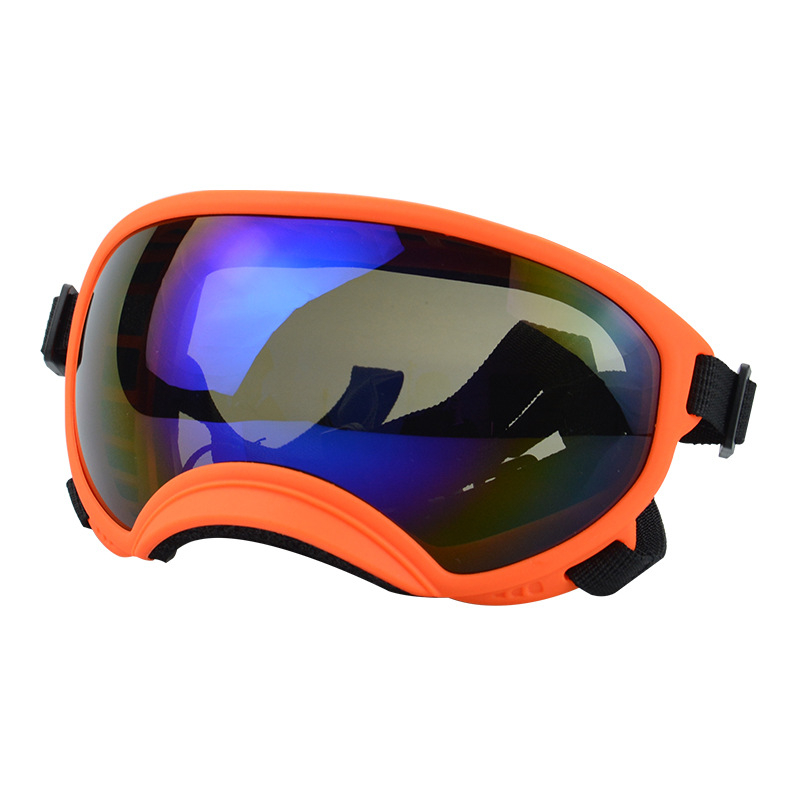 Új kisállat szemüveg színes napellenző UV-szűrős kutya napszemüveg nagy kutyáknak kültéri katonai kutya védőszemüveg