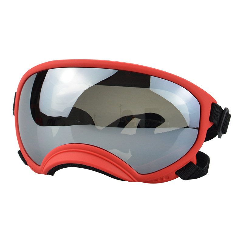 Új kisállat szemüveg színes napellenző UV-szűrős kutya napszemüveg nagy kutyáknak kültéri katonai kutya védőszemüveg