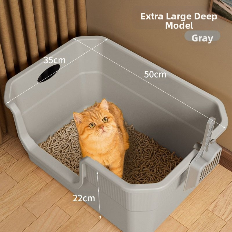 Prijenosni umivaonik za mačji WC, veliki umivaonik za mačji WC koji se montira na automobil, sklopivi prijenosni umivaonik za mačji WC s zaštitom od prskanja