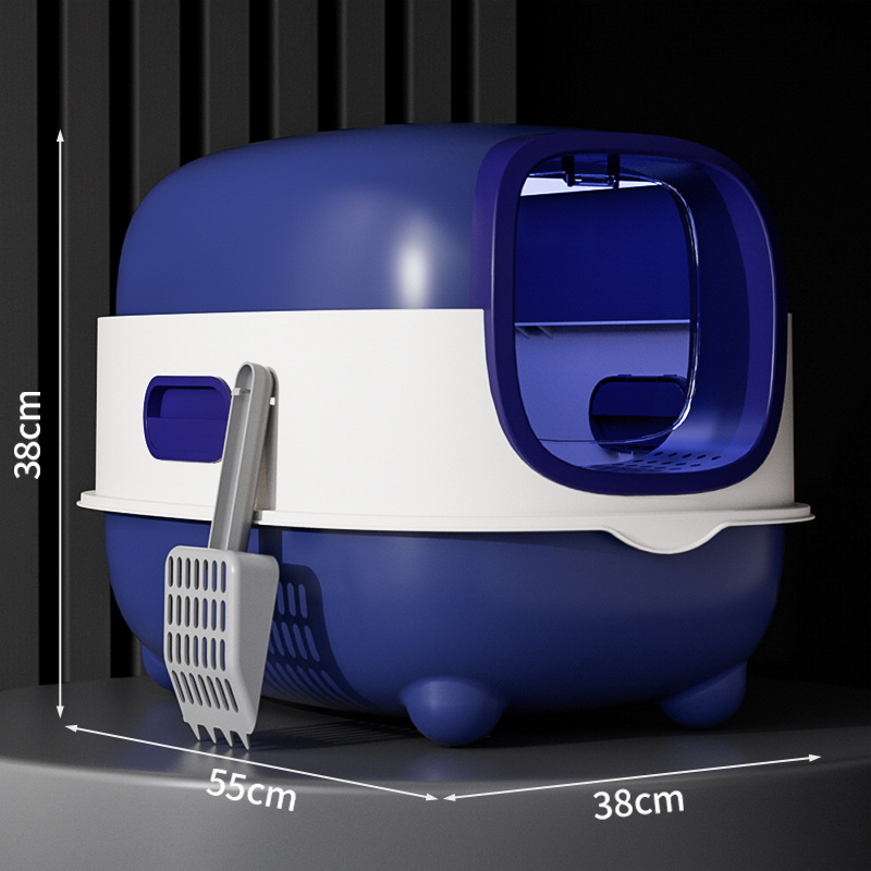 Kutija za mačji pijesak, prevelika, velika, mačji WC, ultraljubičasta sterilizacija, potpuno zatvorena, kutija za mačji pijesak, veleprodaja kutija za mačji pijesak