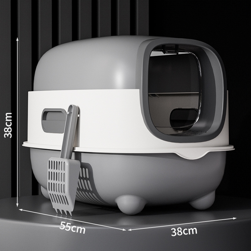 Kutija za mačji pijesak, prevelika, velika, mačji WC, ultraljubičasta sterilizacija, potpuno zatvorena, kutija za mačji pijesak, veleprodaja kutija za mačji pijesak