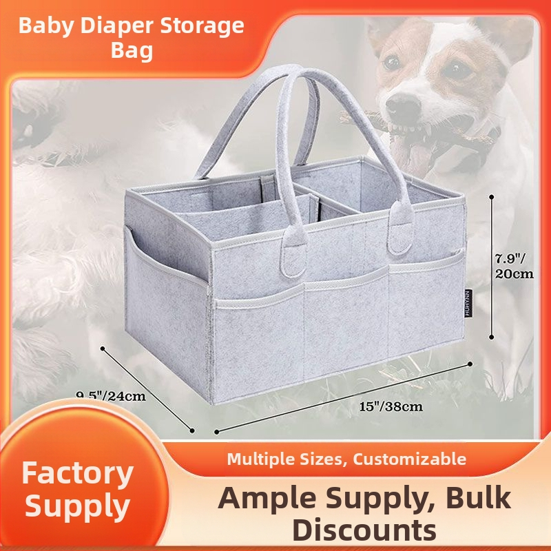 Чанта за пелени от филц, чанта за мама, чанта за бебешки пелени, чанта за съхранение на чанти от филц