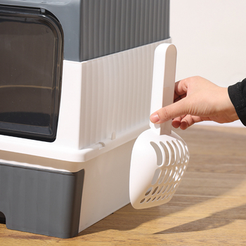 Η Amazon εκρήγνυται σε υπερμεγέθη θήκη άμμου για γάτες, πλήρως κλειστό συρτάρι, αποσμητικό τουαλέτας για γάτες, χονδρικής πώλησης, ανθεκτικό στα πιτσιλίσματα,