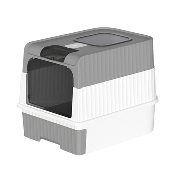 Η Amazon εκρήγνυται σε υπερμεγέθη θήκη άμμου για γάτες, πλήρως κλειστό συρτάρι, αποσμητικό τουαλέτας για γάτες, χονδρικής πώλησης, ανθεκτικό στα πιτσιλίσματα,