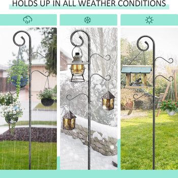 Karšto pardavimo piemens kablys geležinis amatų lauko nerūdijantis sodo žemės kuolas nuimamas nerūdijantis dizainas