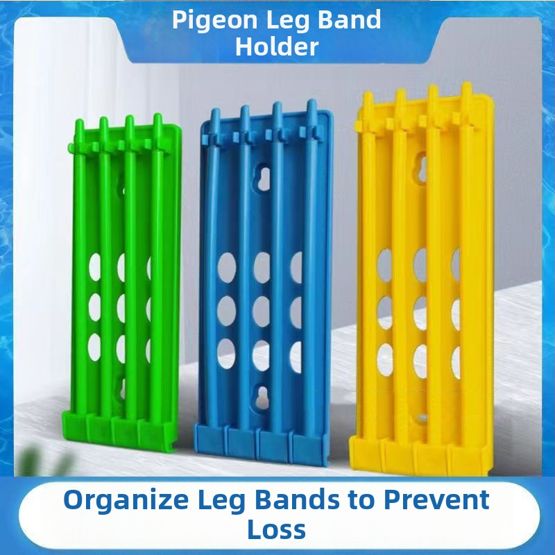 Stalak za prstenove za noge goluba za pribor za trkaće golubove, sigurnosna kopča za zviždaljke za golube u automobilu, prsten za noge goluba, stalak za pohranu prstenova za noge goluba