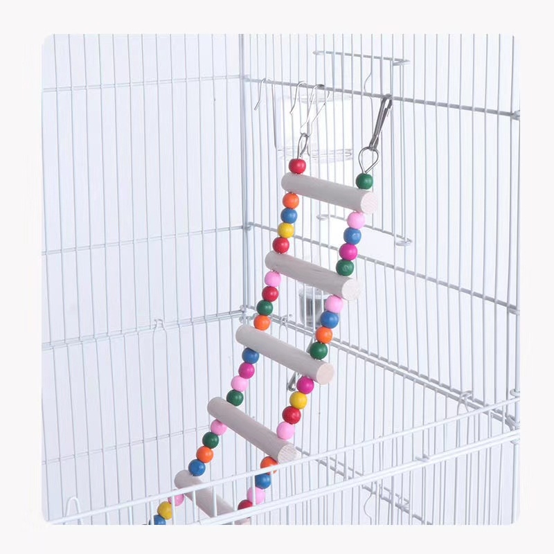 Papagáj madárjáték ketrec hinta szivárványhíd határokon átnyúló papagáj játék kombinációs készlet madárkellékek