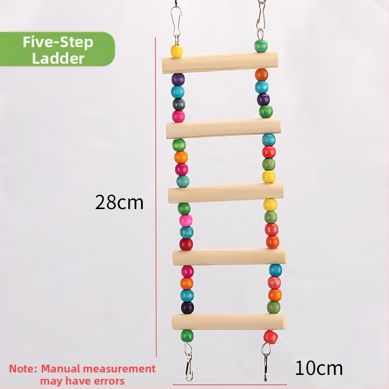 Играчка за папагали, тигрова кожа, божур, сюанфенг, клетка за дъвчене и катерене за птици, стълба, платформа, люлка, принадлежности за домашни любимци