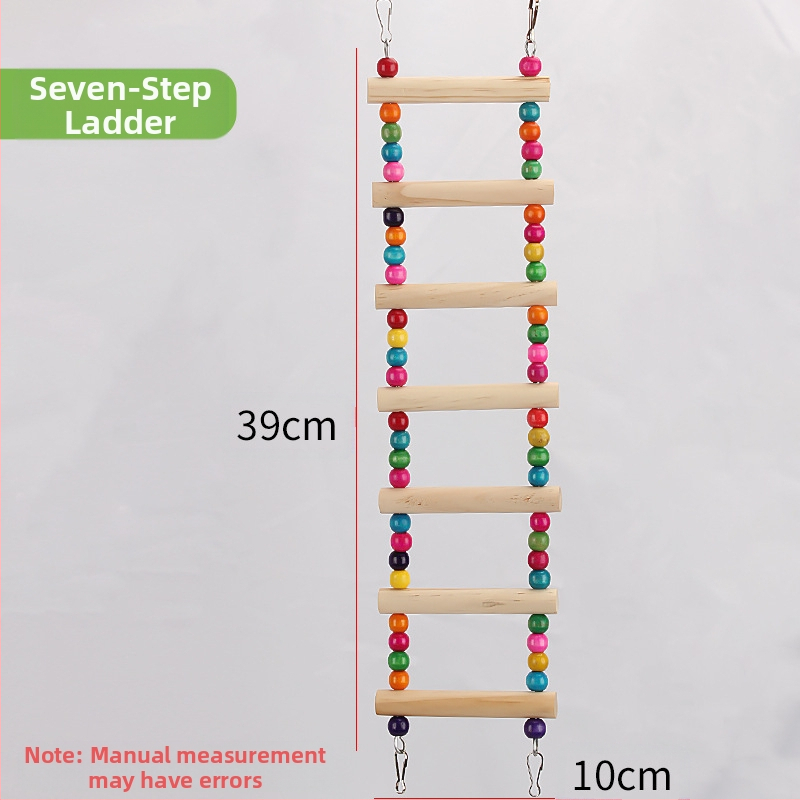 Играчка за папагали, тигрова кожа, божур, сюанфенг, клетка за дъвчене и катерене за птици, стълба, платформа, люлка, принадлежности за домашни любимци