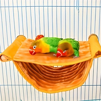 Gnijezdo za hrčke, uklonjiva i periva viseća mreža za mačke, kolijevka za papige i kućne ljubimce, topla viseća mreža za prozorsku dasku, višebojna, viseća