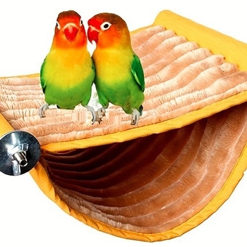 Αφαιρούμενη και πλενόμενη αιώρα, κούνια γάτας, παπαγάλος, ζεστή αιώρα για κατοικίδια, περβάζι παραθύρου, πολύχρωμη κρεμαστή