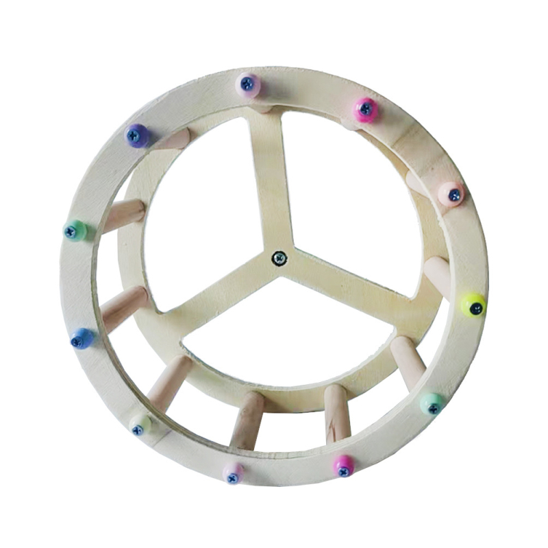 Jucărie cu roată de alergare pentru papagal, pasăre, pentru a ameliora plictiseala, banda de alergare cu roți rotative, pentru a ameliora plictiseala, articole sportive