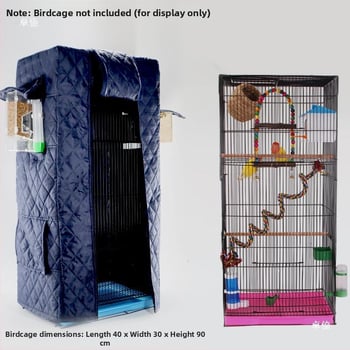 Σακούλες για κλουβί πουλιών Ηχομονωτικά ρούχα για κατάψυξη Ύφασμα κλουβιού Συσκότιση για κλουβί πουλιών Ζεστό Αναπνέον Ρούχα για κλουβί πουλιών Αντιανεμικό Είδη για κρύο Κάλυμμα ρούχων