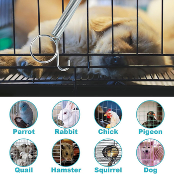 Amazoni piiriülene plahvatusohtlik vedruga puuri uksekonks küüliku puuri uksematerjali kast fikseeritud konksuga aretusvarustuse puuri uksekonks