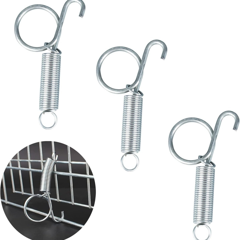 Amazoni piiriülene plahvatusohtlik vedruga puuri uksekonks küüliku puuri uksematerjali kast fikseeritud konksuga aretusvarustuse puuri uksekonks