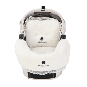 Αντιβακτηριδιακό μαξιλάρι καροτσιού για γάτες και σκύλους, μαξιλάρι καροτσιού, μαξιλάρι λαιμού, κασκόλ ασφαλείας, άνετο για χρήση στο σπίτι και σε εσωτερικούς χώρους