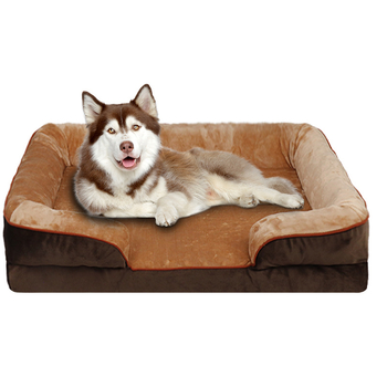 Καναπές για κατοικίδια Amazon Cross-Border Μαξιλάρι καναπέ-κρεβάτι σκύλου Σφουγγάρι μαξιλάρι Χειμερινό αρνί Βελούδινο σπίτι σκύλου Φωλιά κατοικίδιων
