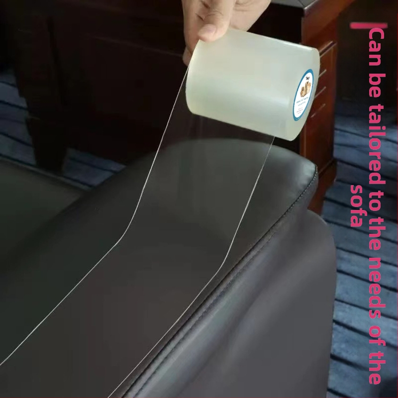 Едностранна защитна лента против надраскване за домашни любимци, прозрачна, против надраскване, устойчива на износване, протектор за мебели, против надраскване за кучета