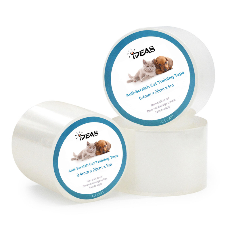 Vienpusė apsauginė juosta augintiniams nuo įbrėžimų, permatoma, atspari įbrėžimams, baldų apsauga nuo šunų įbrėžimų