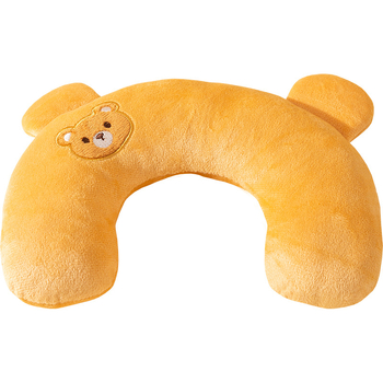 Univerzálny priedušný vankúš v tvare U s výšivkou pre psov, špeciálne pre domáce zvieratá Four Seasons, s výšivkou v tvare U pre mačky