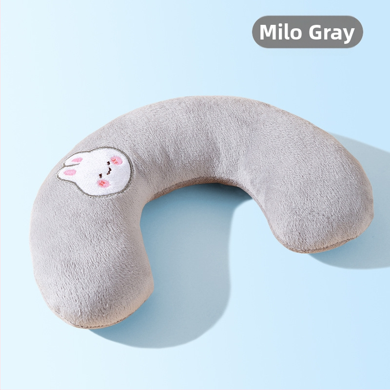 Univerzálny priedušný vankúš v tvare U s výšivkou pre psov, špeciálne pre domáce zvieratá Four Seasons, s výšivkou v tvare U pre mačky