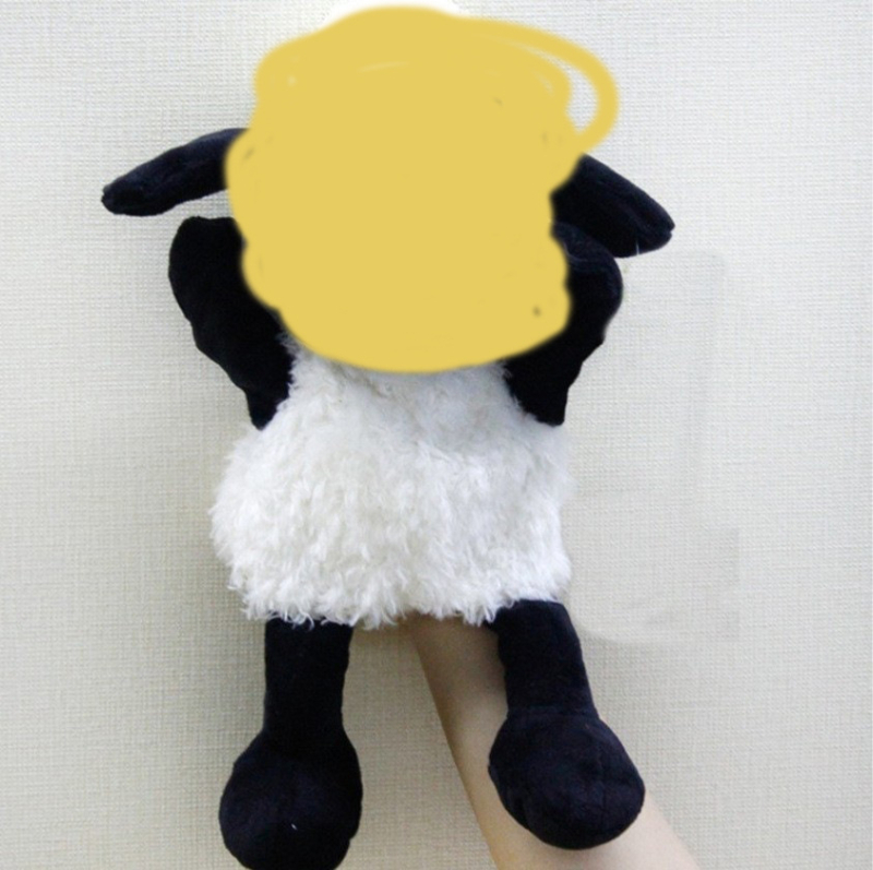 Piiriülene uus toode, loomade käenukk, lapsevanema ja lapse interaktiivne hariduslik plush-mänguasi, lõvi, vatsakest kõnelev sõrmenukk