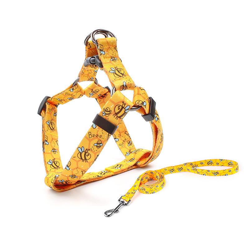Трансграничен Amazon нов гръден колан за домашни любимци кучета с теглително въже на едро за домашни любимци кучешки гръден колан за кучета