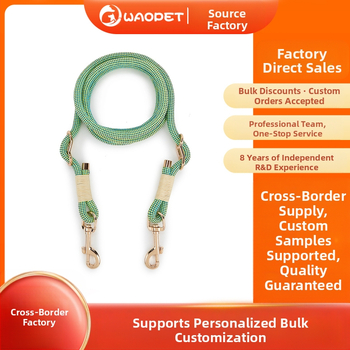 Найлонова каишка за домашни любимци Cross-Border за малки и средни кучета, каишка за кръстосано носене на кръста за разхождане на кучета, многофункционална каишка за кучета