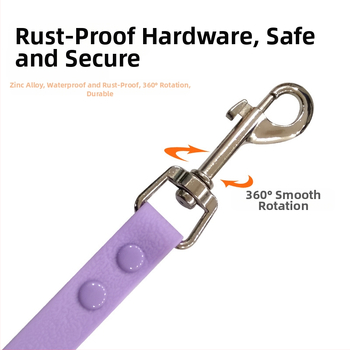 Σχοινί έλξης για κατοικίδια PVC με υψηλές πωλήσεις στο Amazon, αδιάβροχο, μακρύτερο ιμάντα έλξης για κατοικίδια, ανθεκτικό στη φθορά σχοινί για περπάτημα σκύλων