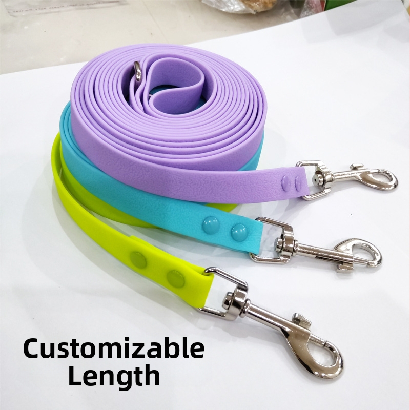 Amazon Hot Selling PVC Pet Traction Lano Vodotesné produkty pre psov Dlhší trakčný pás Pet Oteruvzdorné lano pre venčenie psov