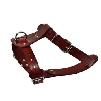 Σκύλος/Κατοικίδιο σκύλου, ζώνη πρώτης στρώσης από δέρμα αγελάδας, προστατευτική ζώνη εργασίας με έλξη, στήθος και πλάτη από δέρμα αγελάδας για σκύλους