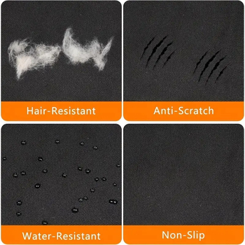 Πατάκι αυτοκινήτου για κατοικίδια, αδιάβροχο, ανθεκτικό στις λαβές, μονό στρώμα, αφαιρούμενο και πλενόμενο, πτυσσόμενο μαξιλάρι καθίσματος σκύλου για σκύλους Amazon