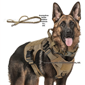 Τακτικό λουρί νάιλον μεγάλο λουρί σκύλου ρυθμιζόμενο αδιάβροχο γιλέκο σκύλου για κατοικίδια στο στήθος πίσω τακτικό κολάρο κοστούμι