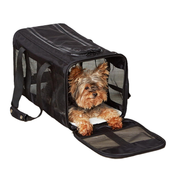 Трансгранична сгъваема четиристранна дишаща чанта за домашни любимци Amazon, чанта за домашни любимци с голям капацитет, лесна за носене