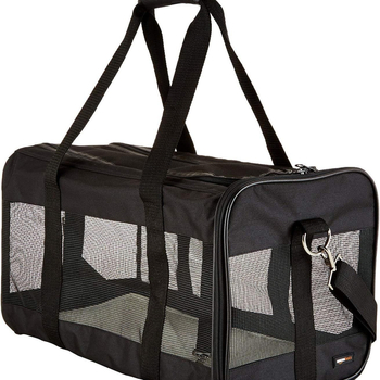 Трансгранична сгъваема четиристранна дишаща чанта за домашни любимци Amazon, чанта за домашни любимци с голям капацитет, лесна за носене