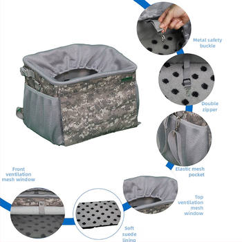 Πλαίσιο ποδηλάτου, τσάντα αυτοκινήτου για σκύλους και κατοικίδια, μεγάλης χωρητικότητας, ηλεκτρικό αυτοκίνητο, μπλε σκούτερ, πτυσσόμενη τσάντα αυτοκινήτου από καμβά