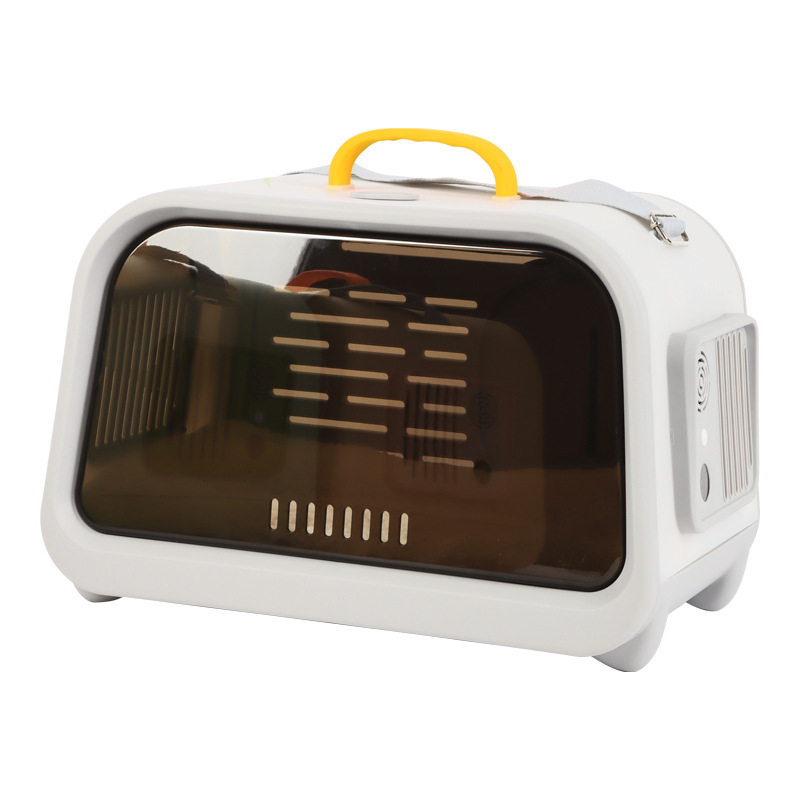 na zalihi veleprodaja ljetna svježa torba za mačke, super prozračna antistresna torba za mačke, prozirna kutija za zrak za kućne ljubimce na ramenu