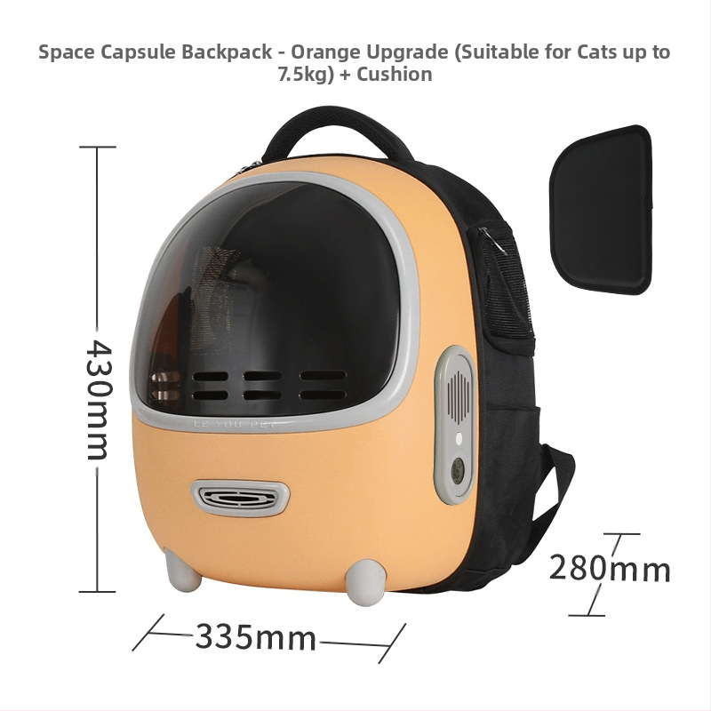 na zalihi veleprodaja ljetna svježa torba za mačke, super prozračna antistresna torba za mačke, prozirna kutija za zrak za kućne ljubimce na ramenu