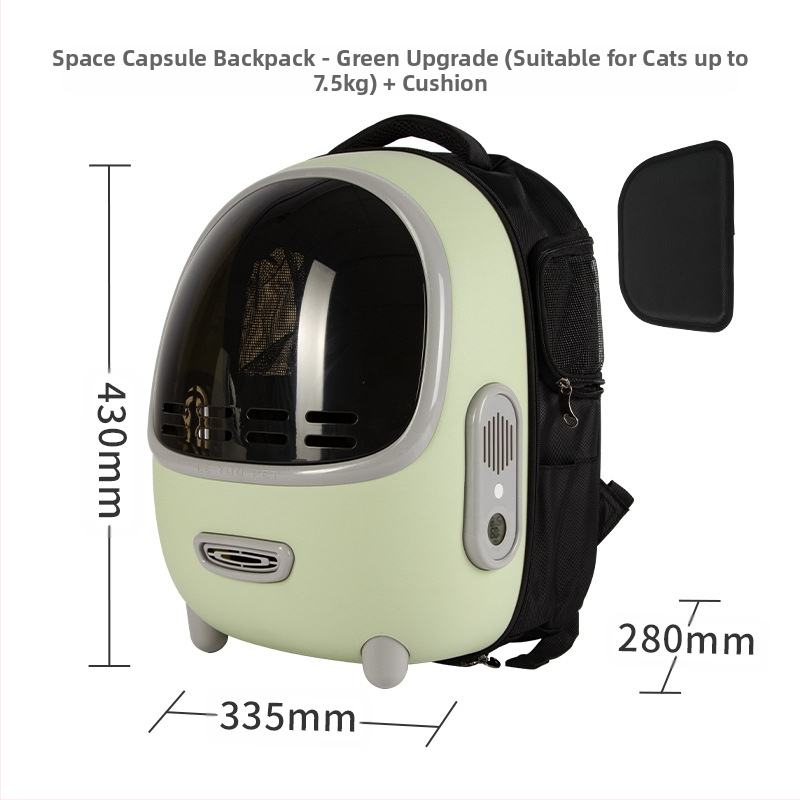 na zalihi veleprodaja ljetna svježa torba za mačke, super prozračna antistresna torba za mačke, prozirna kutija za zrak za kućne ljubimce na ramenu