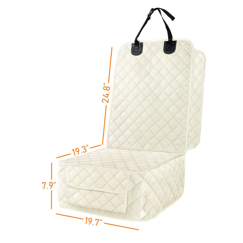 Фабрична директна предна постелка за домашни любимци за кола, водоустойчива, против надраскване, калъф за седалка на втория пилот, постелка за кола за котки и кучета, възглавница за единична седалка