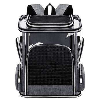 Νέα τσάντα γάτας, αναπνεύσιμη, φορητή, τσάντα για κατοικίδια, σακίδιο πλάτης μεγάλης χωρητικότητας για κατοικίδια, αντιεκρηκτικής ανάγκης