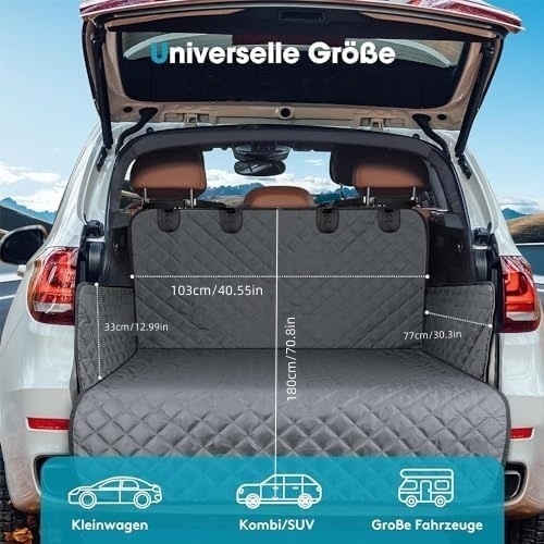 Univerzalna neklizajuća navlaka za prtljažnik automobila za pse, navlaka za prtljažnik kućnih ljubimaca, pogodna za putovanja i divljinu