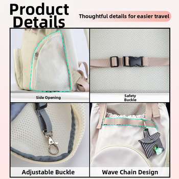 Τσάντα Σκύλου για Εξόδους, Φορητή Τσάντα Στήθους για Κατοικίδια, Ζεστό Σακίδιο Πλάτης για Γάτες, Χειμερινό Σακίδιο Πλάτης, Ιμάντας Στήθους για Γάτες