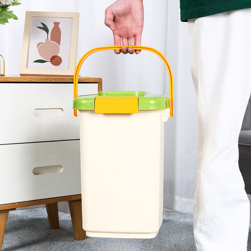 Tehase otsetarne ruudukujuline teravilja hoiutünn 5kg niiskuskindel suletud teravilja hoiutünn kassi teravilja tünn koera teravilja tünn lemmiklooma teravilja tünn