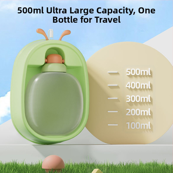 Τα σκυλιά βγαίνουν έξω ποτήρι νερού για κατοικίδια, συνοδευτικό ποτήρι πόσιμου νερού, φορητό πολυλειτουργικό μπουκάλι πόσιμου νερού, κρεμαστό τροφοδότη νερού