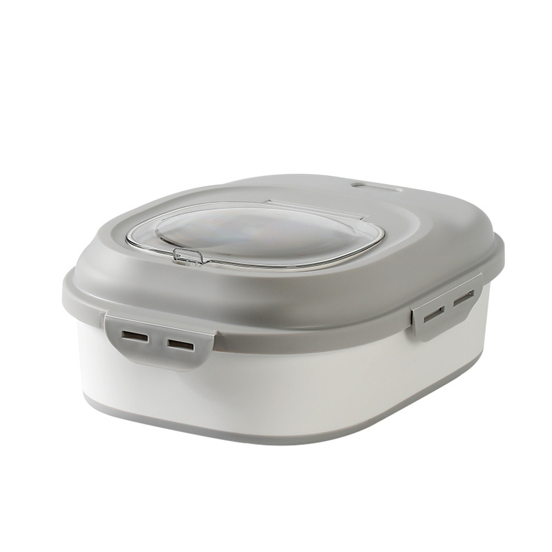 Naminių gyvūnėlių ėdalo kibiras, atsparus drėgmei ir vabzdžiams, sandarus didelės talpos grūdų laikymo kibiras, sulankstomas ryžių kibiras, miltų grūdų laikymo kibiras