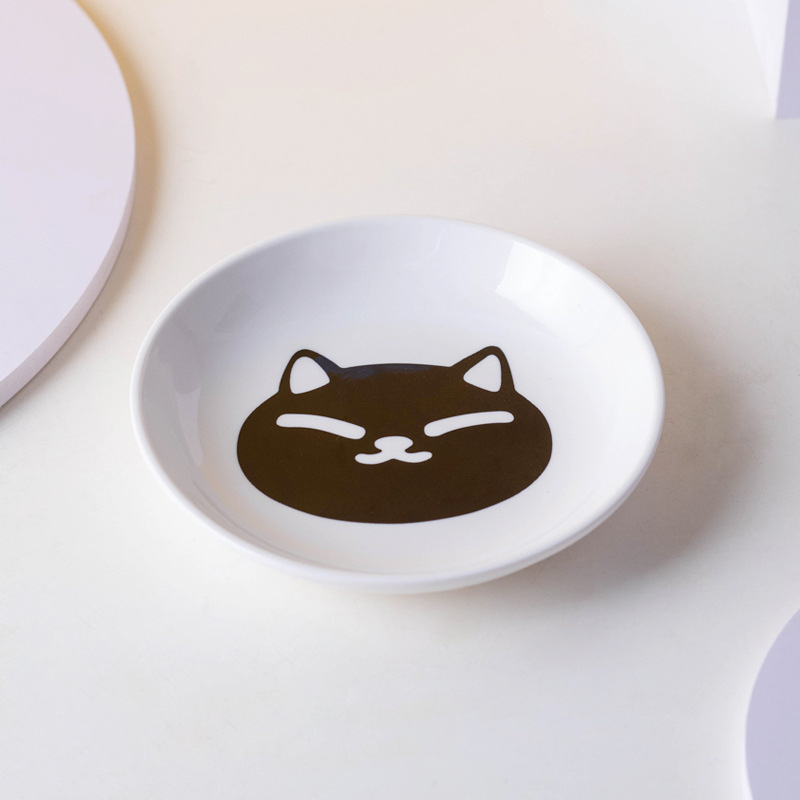 Nova keramička zdjela za mačju hranu od Amazona za kućne ljubimce, visoki tanjur za mačju hranu, tanjur za grickalice, konzervirani tanjur, protiv cervikalne spondiloze, protiv prevrtanja, posuda za mačju hranu