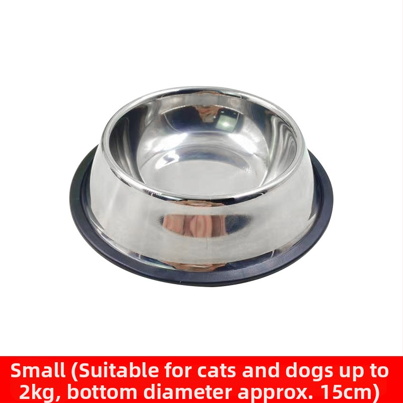 Купа за кучета от неръждаема стомана, антидетонираща купа за кучета, голяма хранилка за кучета, голяма купа за кучета
