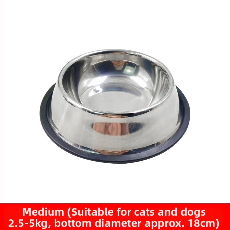 Купа за кучета от неръждаема стомана, антидетонираща купа за кучета, голяма хранилка за кучета, голяма купа за кучета