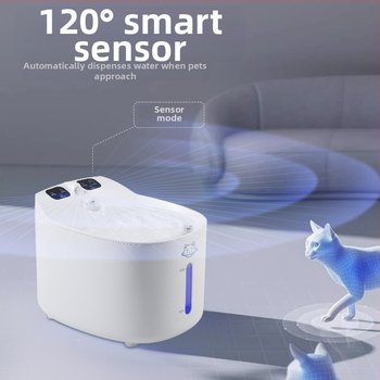 Диспенсър за вода за котки, питейна вода за кучета, домашни любимци, автоматичен циркулационен диспенсър за питейна вода за котки, течаща купа за вода, поилка за вода